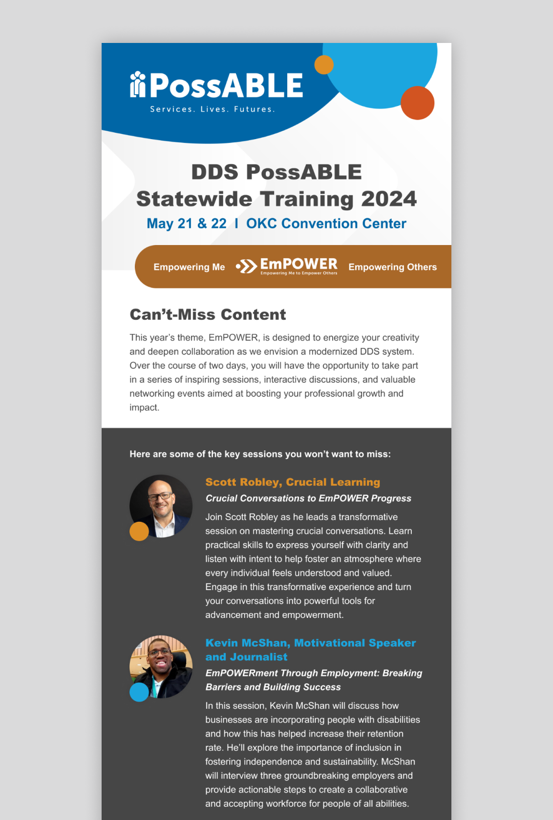 DDS PossABLE email newsletter
