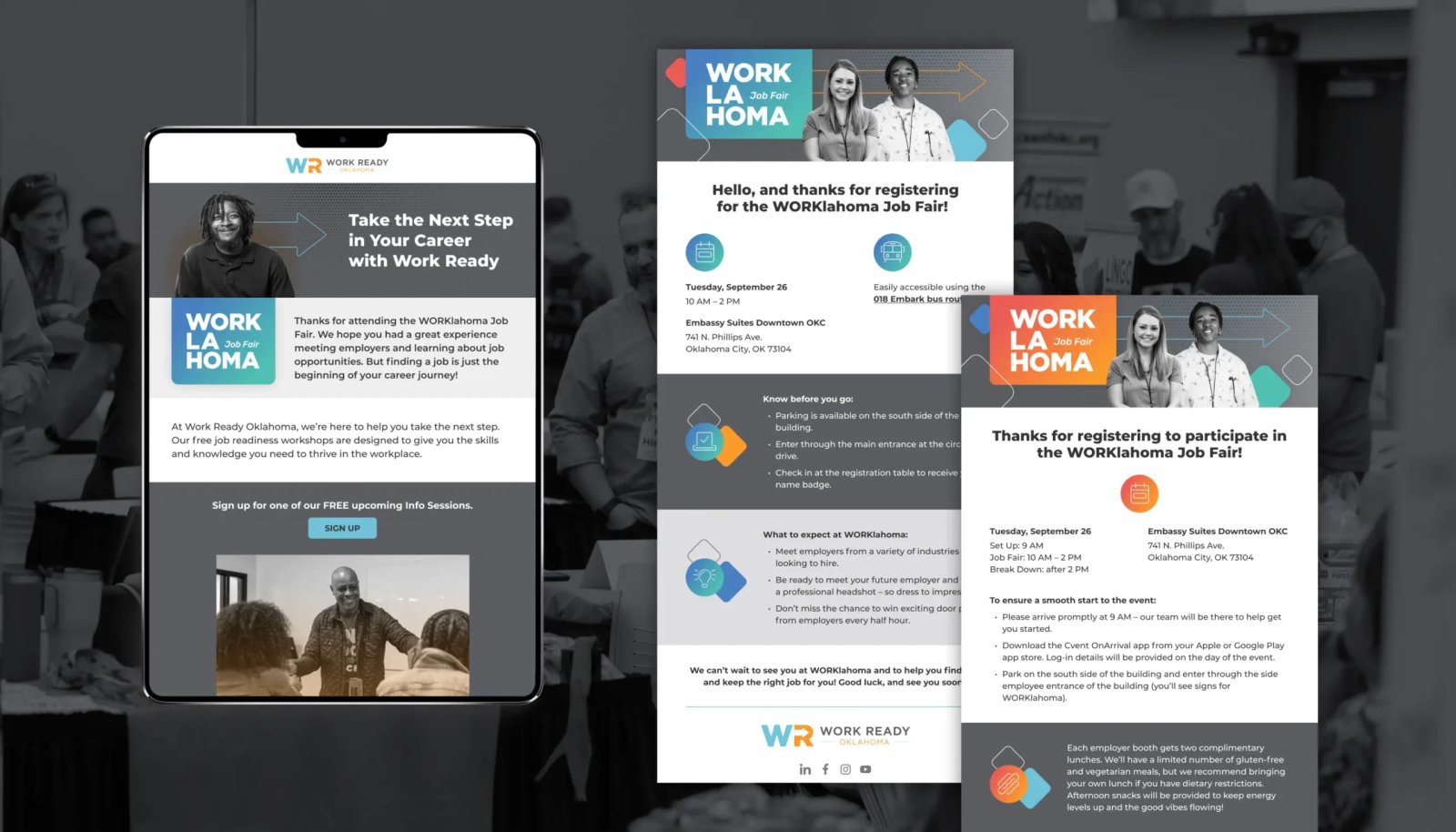 WORKlahoma email campaigns