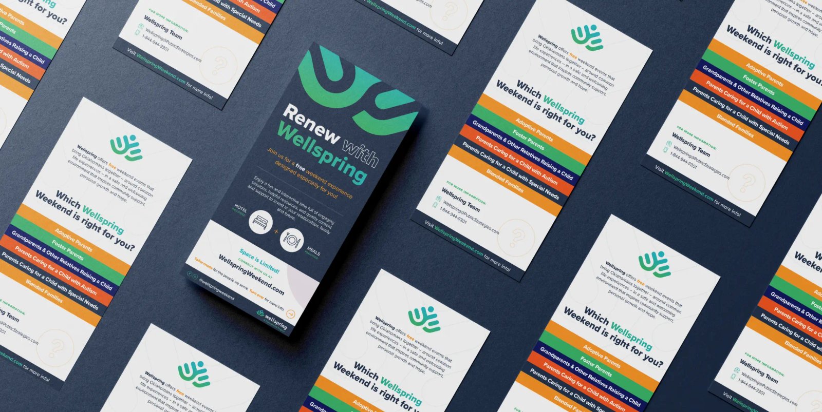 Renew with Wellspring mailers